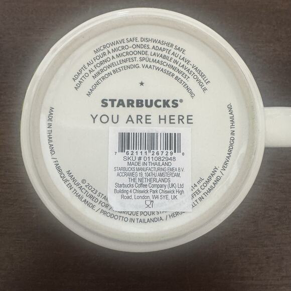 NEW Starbucks Italy You Are Here YAH Boxed Coffee Mug 14 0z 2023 Italian Soccer - Picture 11 of 13
